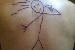 网红推特女吃瓜纹身